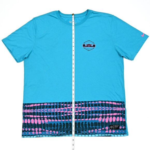 Nike Lebron James Retro South‎ Beach Championship Graphic T-Shirt Dri Fit XL - Picture 2 of 11